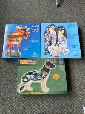 Special Shaped Animal Puzzles